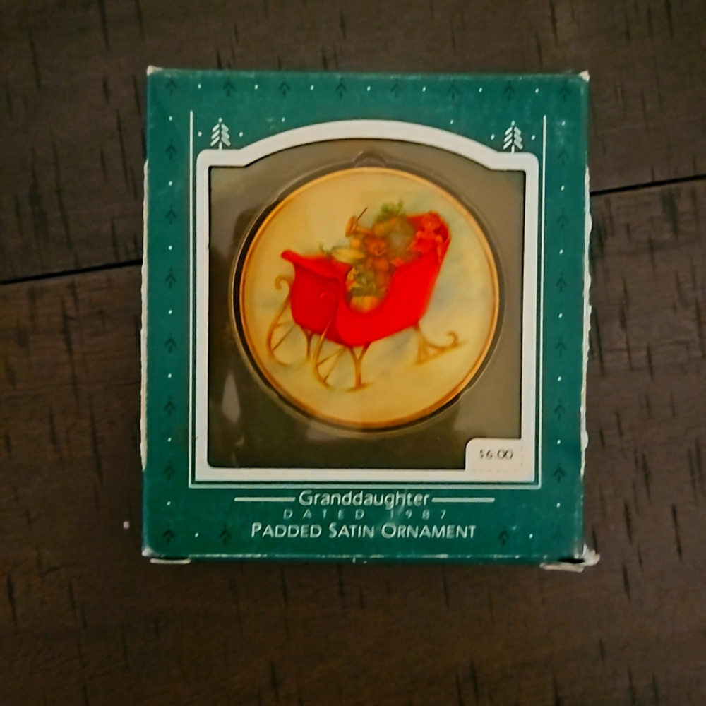 Vintage Grandaughter Hallmark Ornament